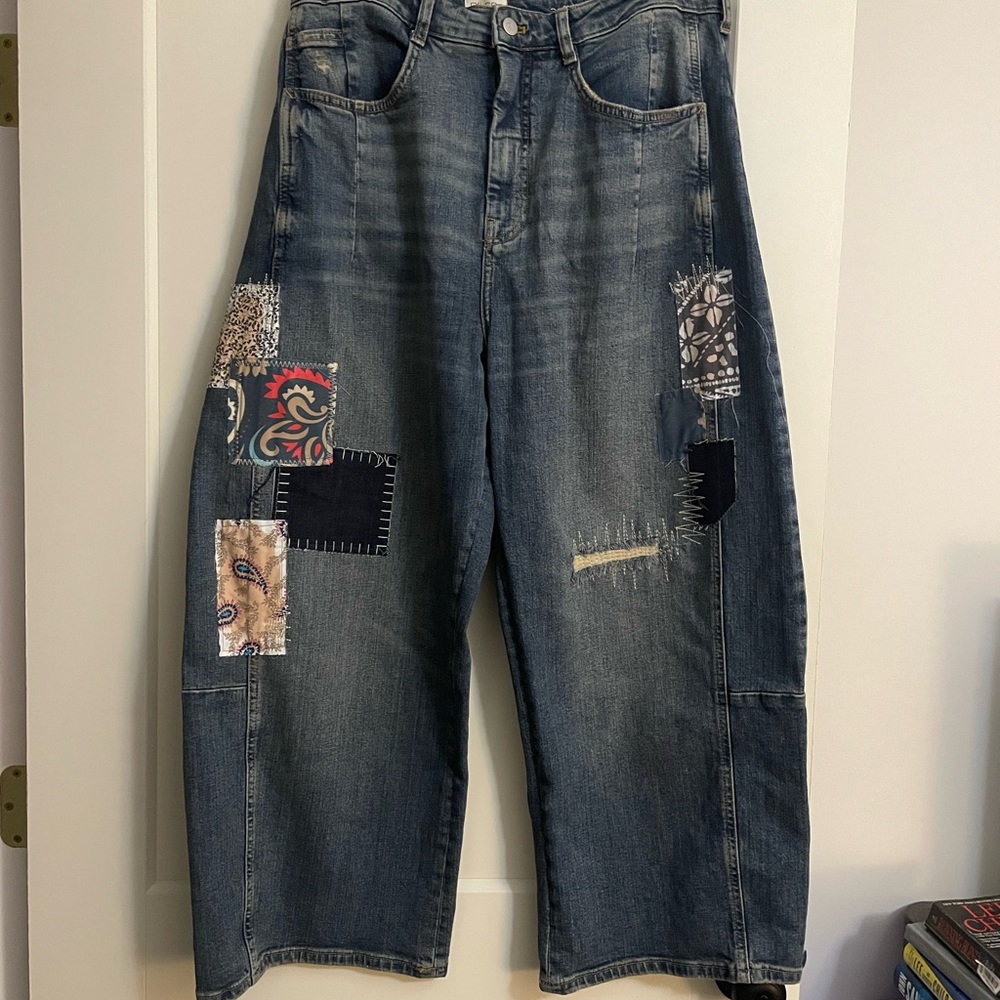 Pilcro Blue Denim Jeans - Anthropologie